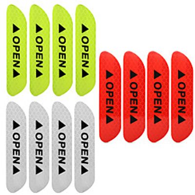 Car Door Stickers Fluorescent Car Reflective Strips Warning Stickers For Lada granta vesta kalina priora niva xray larg Lightinthebox