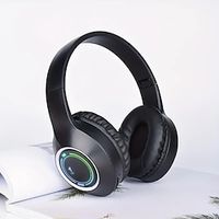On-Ear Bluetooth Headset Lightweight Foldable Wireless and Wired Stereo Headset with Microphone and Volume Control Bluetooth 5.3 Headset for iPad/Travel/Tablet/PC miniinthebox - thumbnail