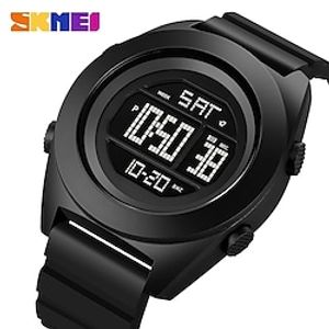 SKMEI Outdoor Military Countdown Sport Watches For Men Japan Digital Movement 5Bar Waterproof LED Electronic Wristwatch Lightinthebox