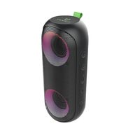 Vertux Bass Boosted Water Resistant Led Bluetooth Speaker