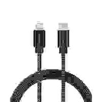 Type C to Lightning Fast Charging Cable - 2m Black