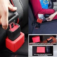 Car Seat Belt Card Slot Bracket Fixer Silicone Protective Cover Seat Belt Buckle Cover Safety Seat Lock Cover Lightinthebox - thumbnail