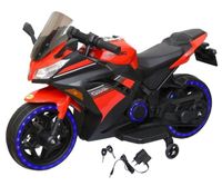 Megastar Ride On Speed Triple GX50 12 V Motorcycle For Kids - Red (UAE Delivery Only)