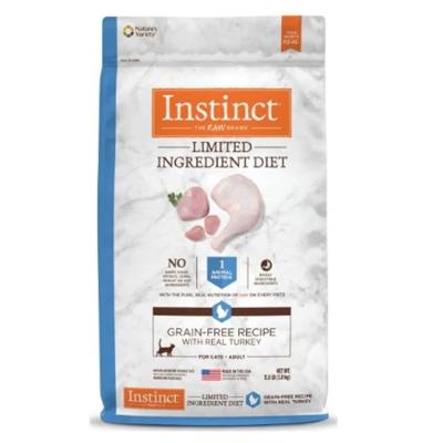 Instinct Limited Ingredient Diet Grain Free Turkey Cat Dry Food 11lbs