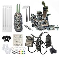 BaseKey Professional Tattoo Kit Tattoo Machine - 1 pcs Tattoo Machines, Professional Aluminum Alloy 16 W Coil Tattoo Machine Lightinthebox - thumbnail