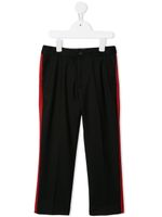 Stella McCartney Kids side stripe trousers - Black