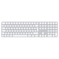 Apple Magic Keyboard with Touch ID and Numeric Keypad for Mac models with Apple silicon - US English - White [MXK73LB/A]