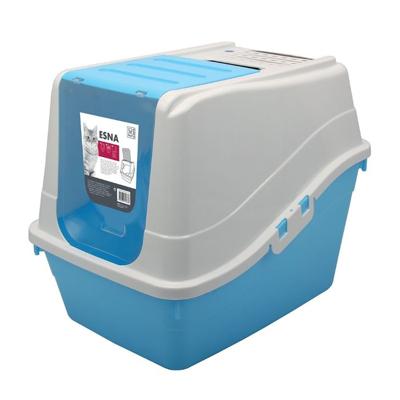 M-Pets Esna Cat Litter Box, Blue M-Pets Esna Cat Litter Box, Blue