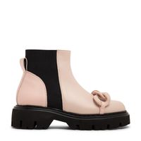 Chunky chain-embellished ankle boots Chunky chain-embellished ankle boots