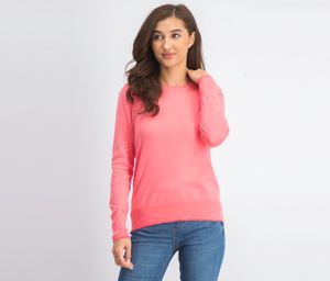 Womens Pullover Sweater  Pink