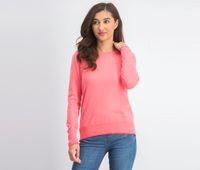 Womens Pullover Sweater  Pink - thumbnail