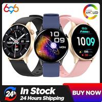 696 Y85 Smart Watch 1.43 inch Smart Band Fitness Bracelet Bluetooth Temperature Monitoring Pedometer Call Reminder Compatible with Android iOS Women Hands-Free Calls Message Reminder Always on Display Lightinthebox