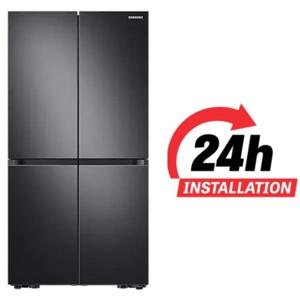Samsung 602 Ltrs French Door Refrigerator| Digital Inverter | Triple Cooling | RF65A90TEB1-AE | Black Color