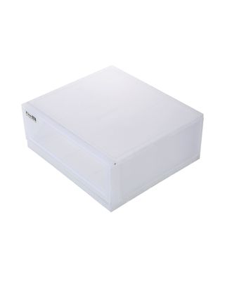 Keyway Modular Drawer Box 19.95 x 20.08 x 8.11 inch Translucent