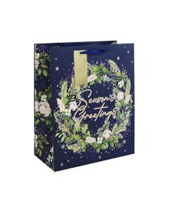 Eurowrap Traditional Large Gift Bag Embossed Foil Finish 32694-2C