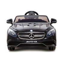 MEGASTAR Licensed Ride On 12V Mercedes SLS AMG Convertible Style Black - MSRMERCEDESSLS12V (UAE Delivery Only)