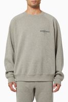 Crewneck Pullover in Cotton - thumbnail