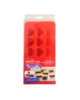 Mason Cash Heart Silicone Chocolate Mould red Silicone