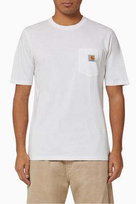 Logo Patch Pocket Cotton T-Shirt Logo Patch Pocket Cotton T-Shirt