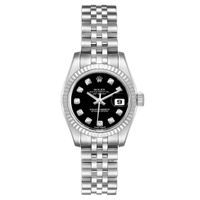 Datejust Steel White Gold Diamond Ladies Watch 179174 Box - thumbnail