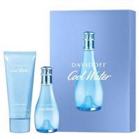 Davidoff Cool Water Woman (W) Edt 30ml + Bl 75ml Travel Set