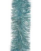 Homesmiths Christmas 270cm Tinsel Garland PVC Shiny Blue Dawn