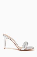 Bijoux 85 Mules in Metallic Nappa Bijoux 85 Mules in Metallic Nappa