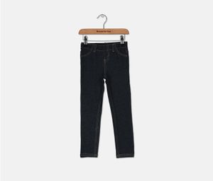 Toddler Girls Denim Jegging  Navy Blue