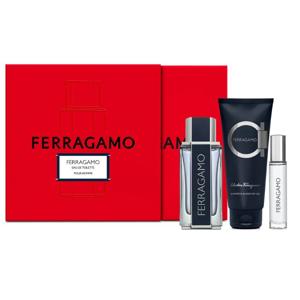 Salvatore Ferragamo Pour Homme 3Pcs Edt 100Ml+Edt 10Ml+S-Gel 100Ml Set