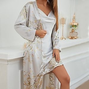 Adults' Pajamas Nightwear Graphic Onesie Pajamas Pajamas Ice Silk Cosplay For Women's Valentine's Day Animal Sleepwear Cartoon Lightinthebox