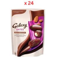 Galaxy Dates In Milk Chocolate 182Gm, Carton Of 24Pcs