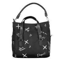 Desigual Black Polyethylene Handbag - DE-18777