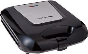 Olsenmark 1400W Sandwich Maker Black - OMSM2491