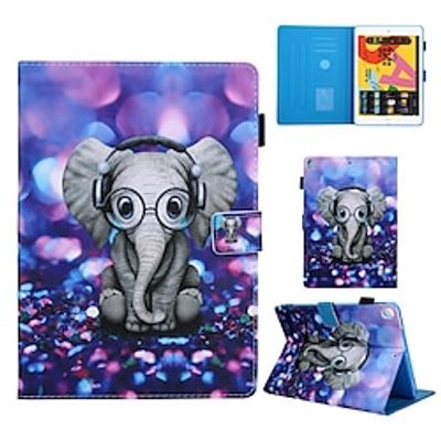 Tablet Case Cover For Apple ipad 9th 8th 7th Generation 10.2 inch iPad Air 3rd 10.5'' iPad mini 6th 8.3 iPad mini 5th 4th 3rd 2nd 1st 7.9'' iPad Air 2nd 9.7'' with Stand Holder Flip Card Holder TPU Lightinthebox