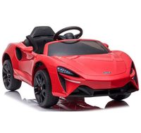 Megastar Ride On 12V Licensed Signature Mclaren Artura Car Leather Seat, Red - jl211-R (UAE Delivery Only)