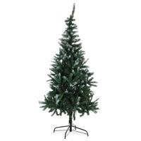 Leo Christmas Tree With Metal Stand, Green - 180 cms