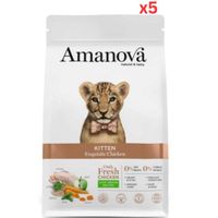 Amanova Dry Kitten Exquisite Chicken - 300G (Pack Of 5) - thumbnail