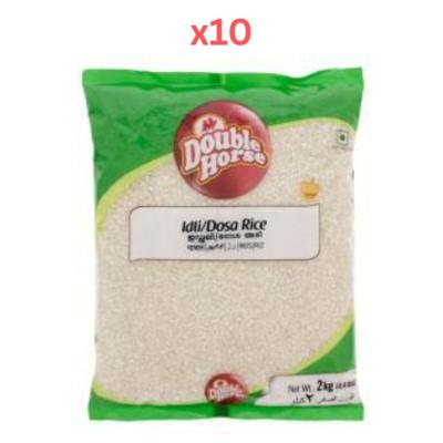 Double Horse Idly Rice 2Kg Pack of 10