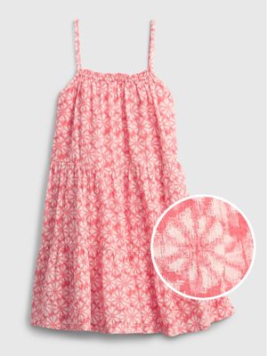 Kids Floral Print Tiered Dress Kids Floral Print Tiered Dress