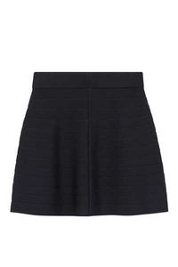 Knitted A-Line Mini Skirt