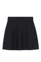 Knitted A-Line Mini Skirt - thumbnail