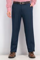 Mens Classic-Fit Performance Solid Classic Dress Pants  Dark Navy - thumbnail