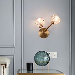 LED Wall Lights Modern Nordic Style Flush Mount wall Lights Living Room Bedroom Copper Wall Light 220-240V Lightinthebox