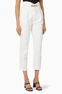 Ariel 5 High-Waist Chino Pants