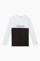 Colour Block Sweater in Organic Cotton Knit