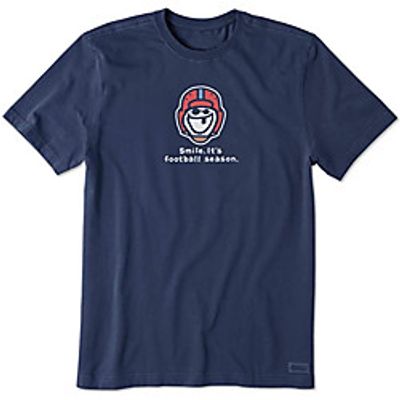 Men's Unisex Tees T shirt Hot Stamping Graphic Prints Portrait Plus Size Print Short Sleeve Casual Tops 100% Cotton Basic Designer Big and Tall Navy Blue miniinthebox