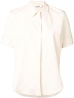 Jil Sander shortsleeved poplin shirt - NEUTRALS - thumbnail