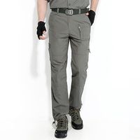 Mens Outdoor Quick-drying Waterproof Windproof Casual Sport Trousers Tactical Pants Overalls