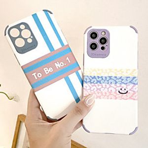 Phone Case For Apple Back Cover iPhone 12 Pro Max 11 SE 2020 X XR XS Max 8 7 Shockproof Dustproof Word / Phrase Graphic PC miniinthebox