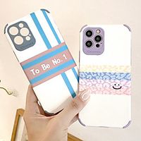Phone Case For Apple Back Cover iPhone 12 Pro Max 11 SE 2020 X XR XS Max 8 7 Shockproof Dustproof Word / Phrase Graphic PC miniinthebox - thumbnail